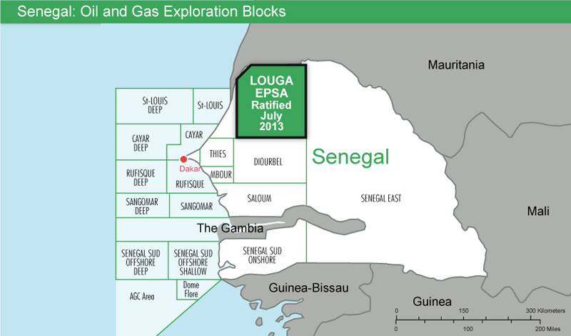 Senegal Map